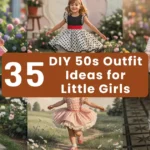 DIY 50s Outfit Ideas for Little Girls