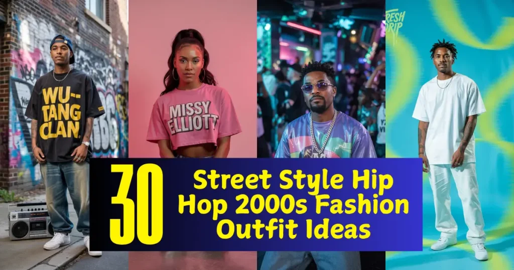Street Style Hip Hop 2000s Fashion Outfit Ideas