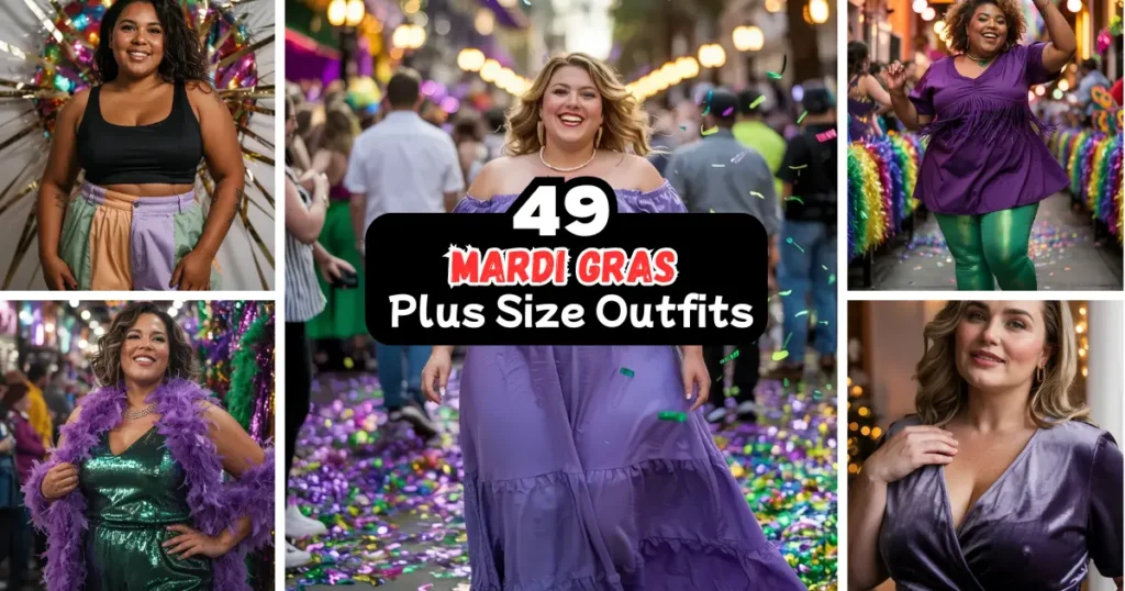 Mardi Gras Plus Size Outfits