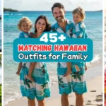 Matching Hawaiian Outfits for Family