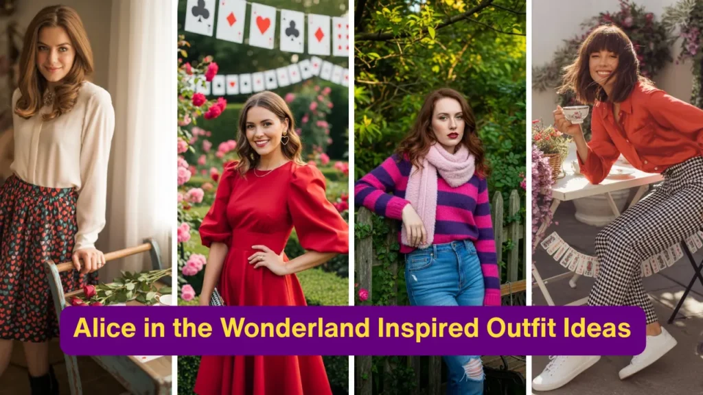 Alice in the Wonderland Inspired Outfit Ideas
