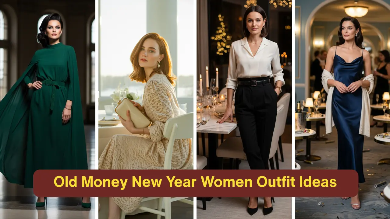 Old Money New Year Women Outfit Ideas